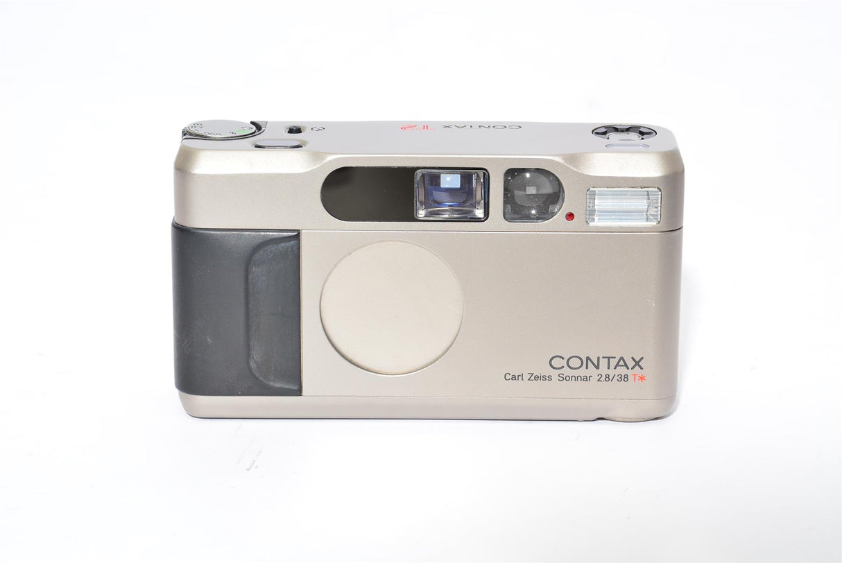 Used Contax T2 Silver Film Camera