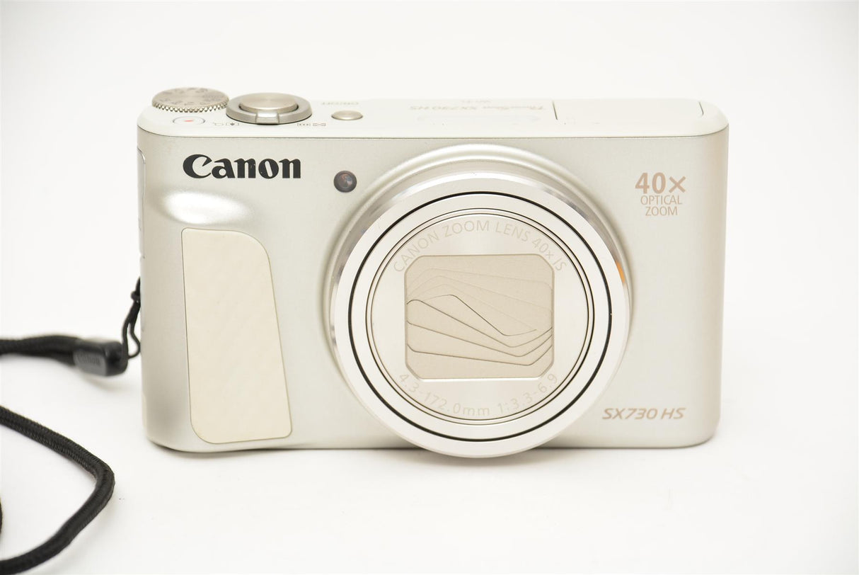 Used Canon PowerShot SX730 HS Compact Camera - Silver