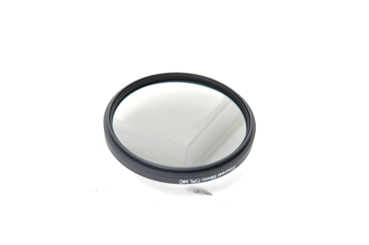 Used Formatt Hitech Firecrest Filter Round Screw In 58mm CPL Superslim
