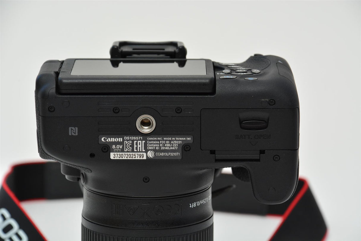 Used Canon EOS 750D with EF-S 18-55mm IS STM Kit