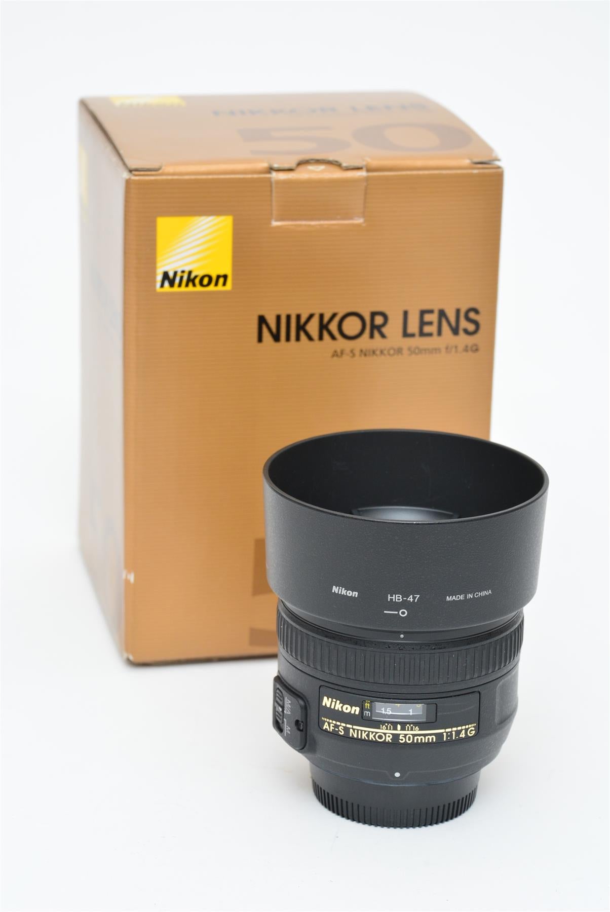 Used Nikon AF-S Nikkor 50mm f/1.4G Lens