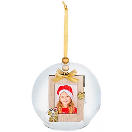 Christmas Baubles - Passport - Doubled Sided - Gold