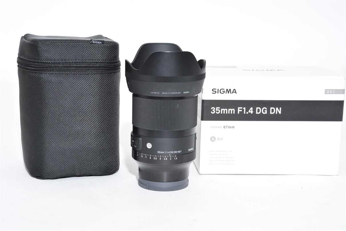 Used Sigma 35mm F1.4 DG DN Sony FE Lens