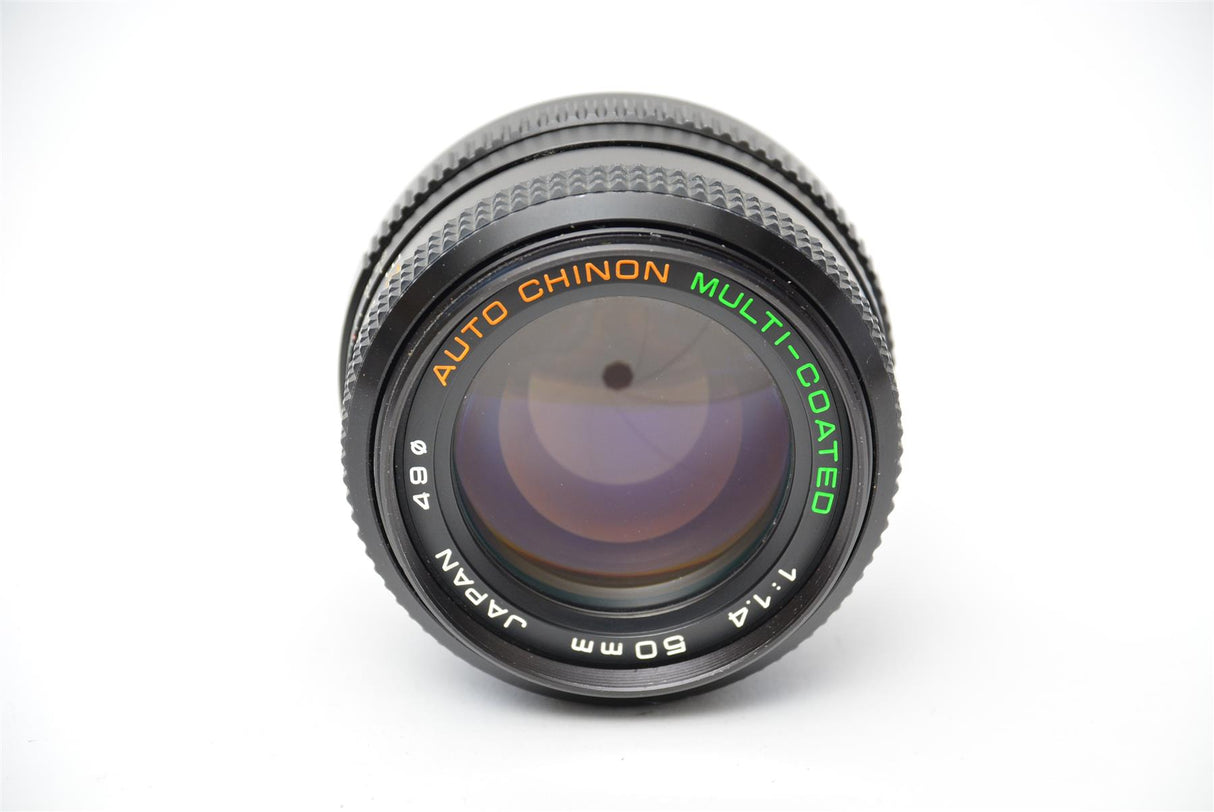 Used Chinon 50mm f/1.4 Auto Multi-Coated Lens