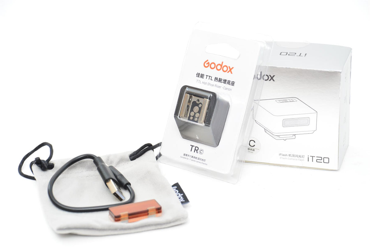 Used Godox iT20 iFlash Canon Camera Flash - Silver