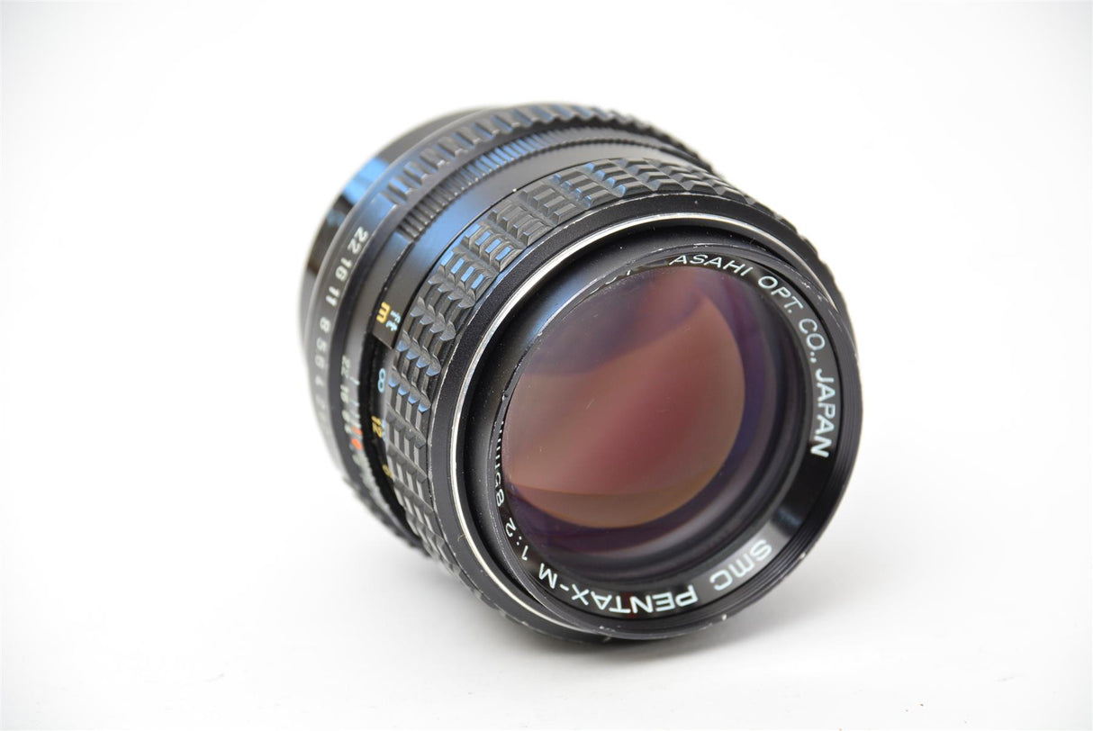 Used Pentax-M SMC 85mm f/2 K Mount Lens