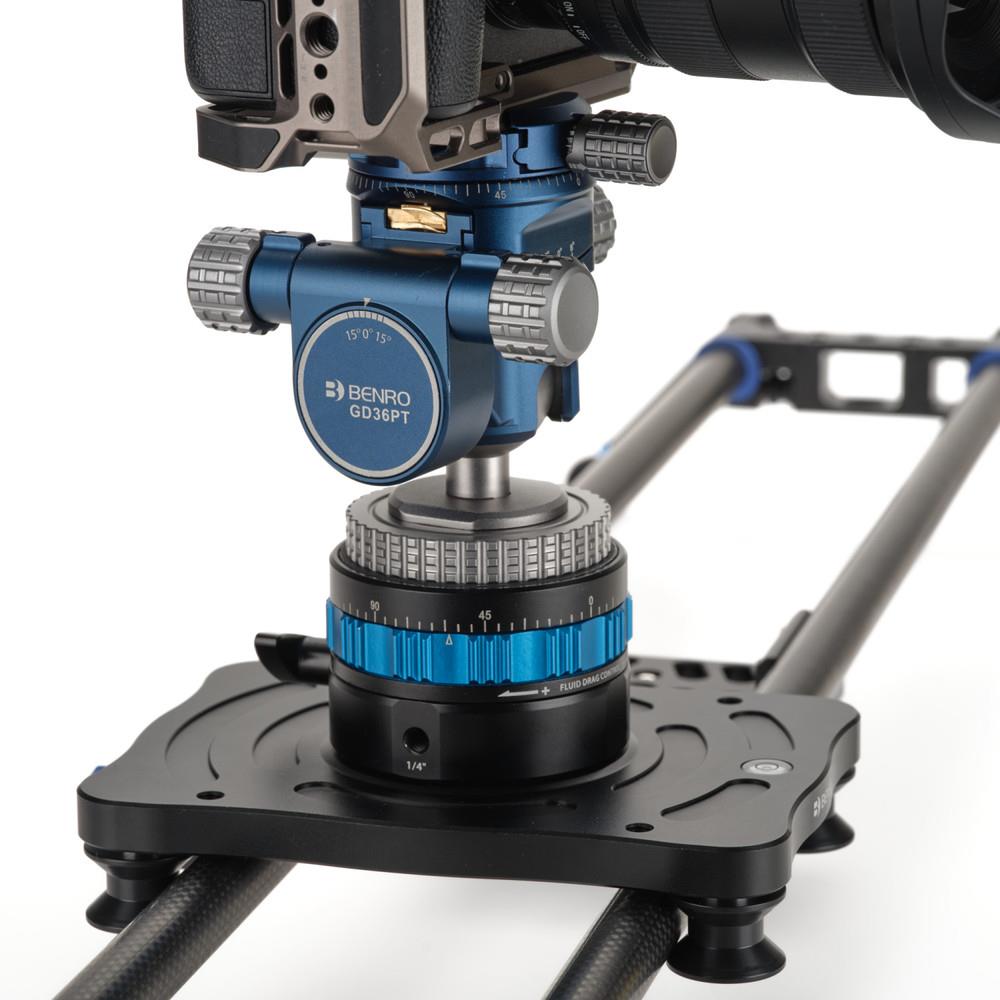 Benro GD36PT Geared Drive 3-Way Tripod Head