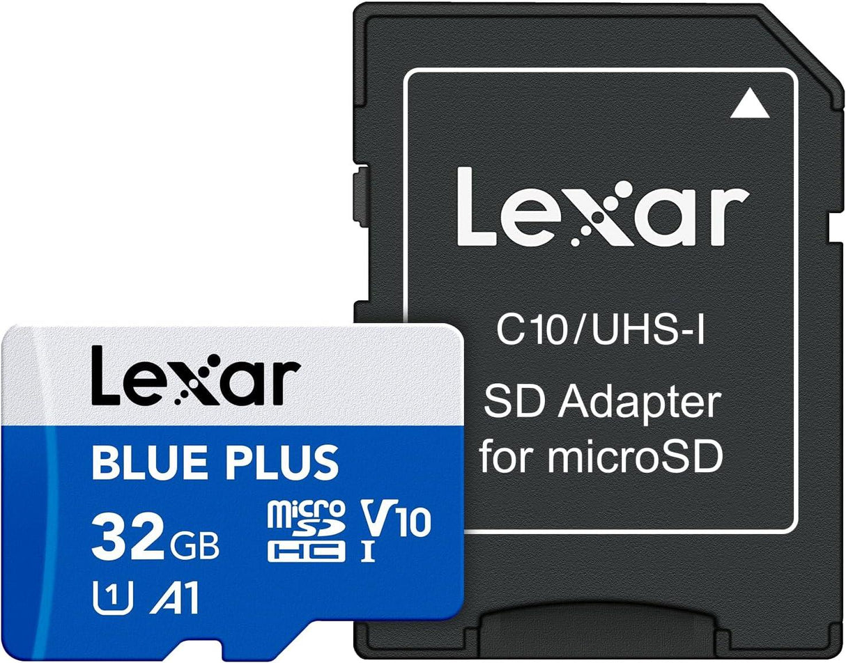 Lexar microSDHC Blue Plus UHS-1 32GB V10 R100MB/s
