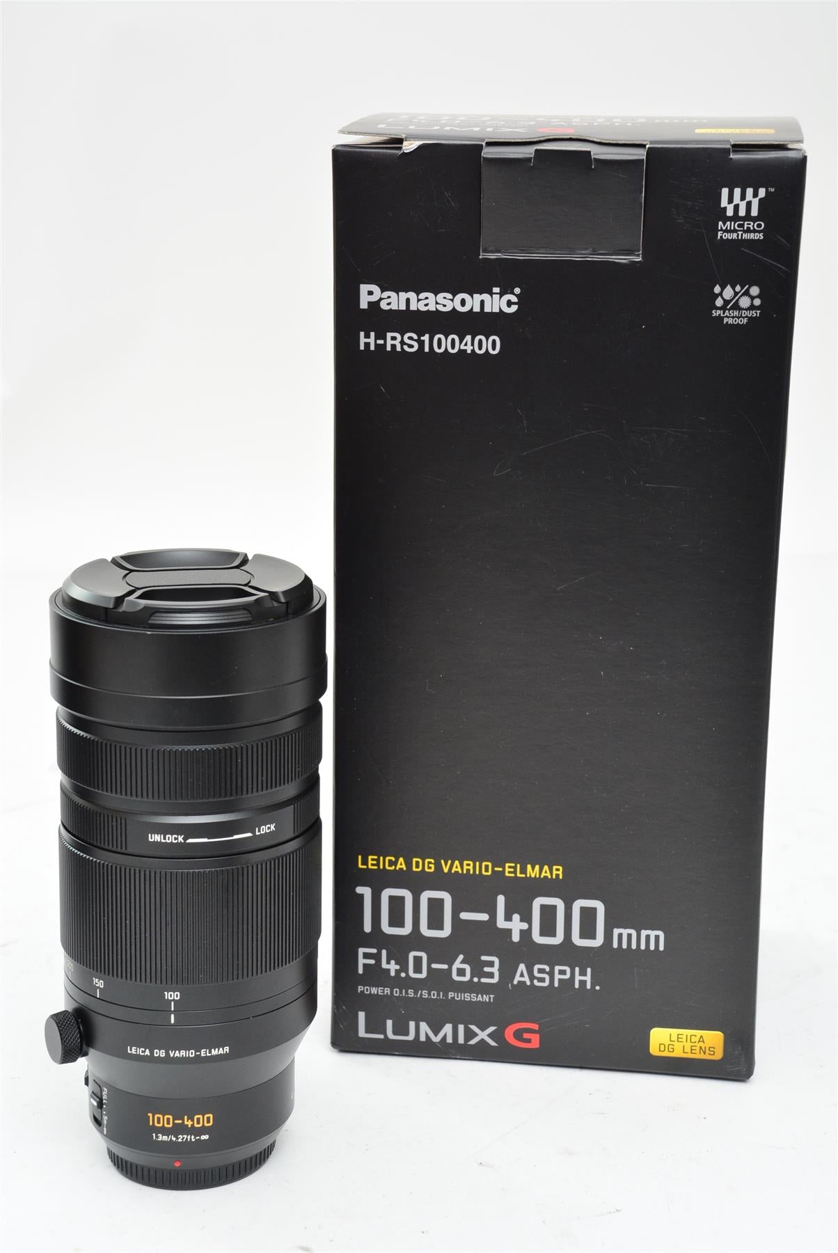 Used Panasonic Leica DG Vario Elmar 100-400mm f/4-6.3 Aspherical Lens