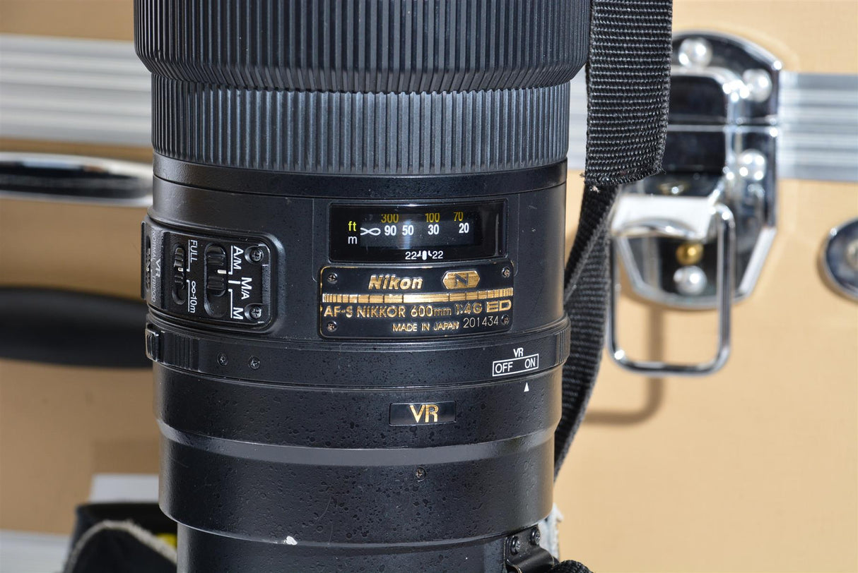 Used Nikon Nikkor AF-S 600mm f/4G Lens