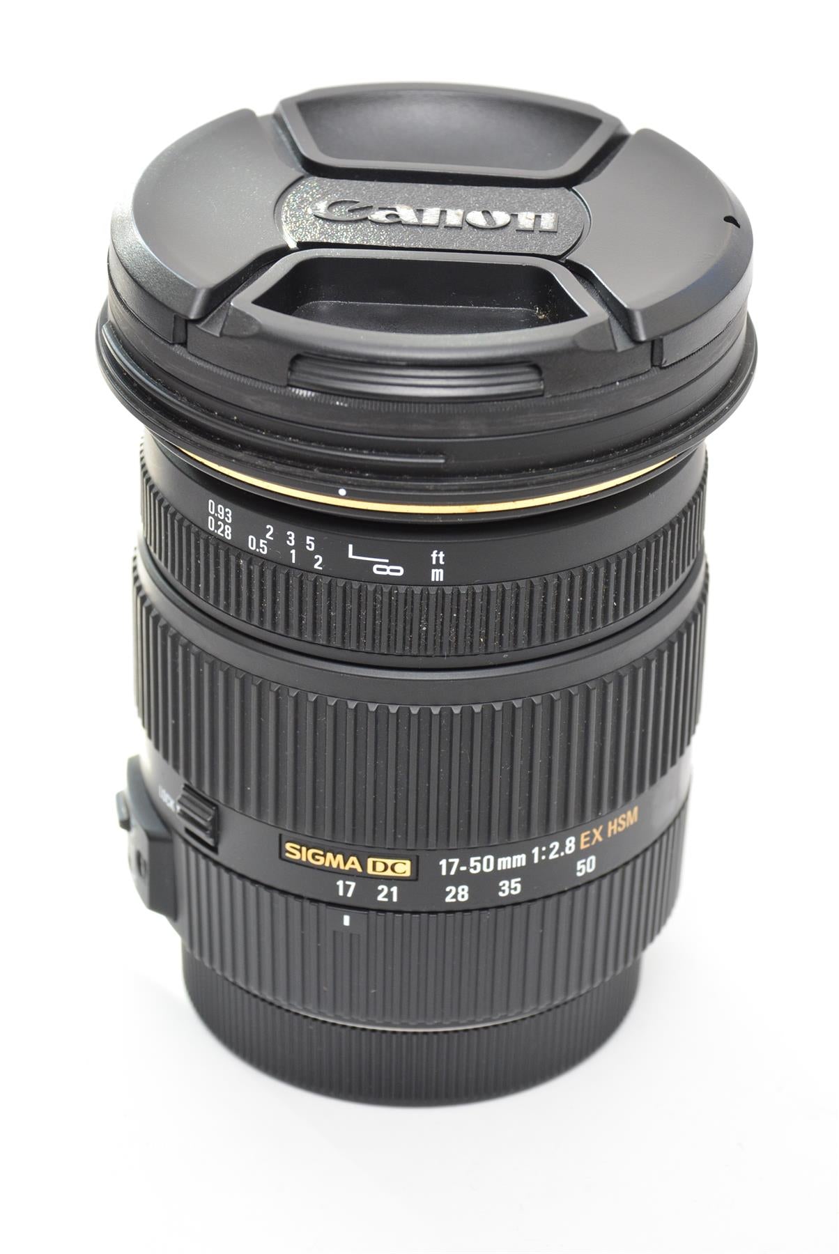 Used Sigma 17-50mm f/2.8 EX DC OS Canon Fit Lens