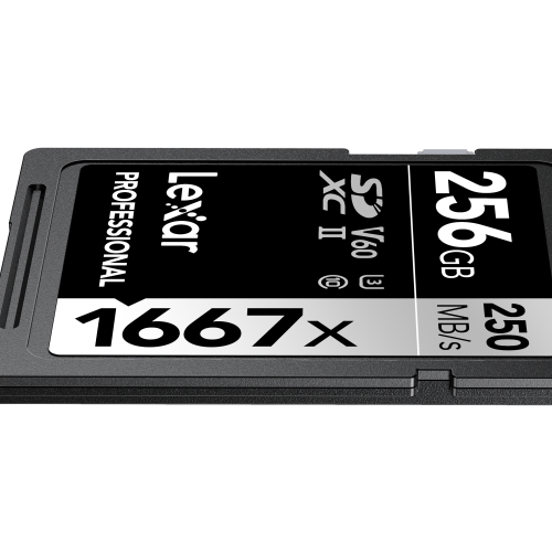 Lexar SDXC UHS-II - Pro Silver Series - V60 1667x 250MB/s - 256GB