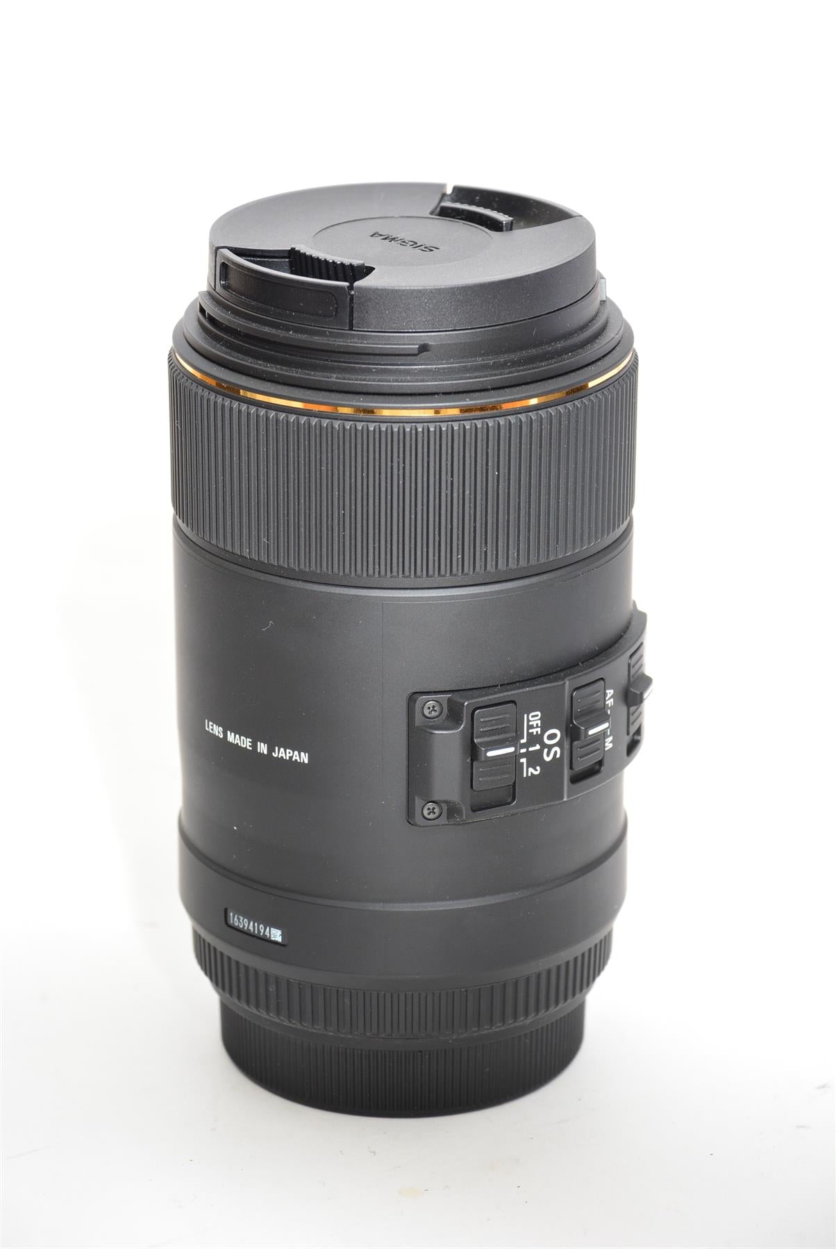 Used Sigma 105mm f/2.8 EX DG Macro OS Canon Fit Lens
