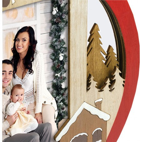 Christmas Wooden Frames - 4x6" - Curtis