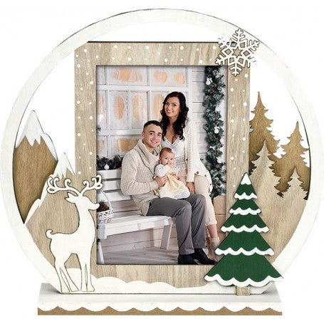 Christmas Wooden Frames - 4x6" - Vester