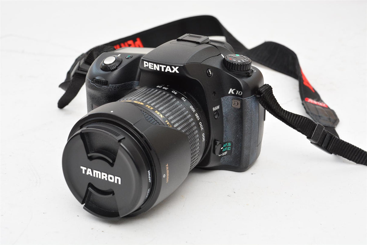 Used Pentax K10D with Tamron 28-300mm 3.5-6.3 Macro Lens