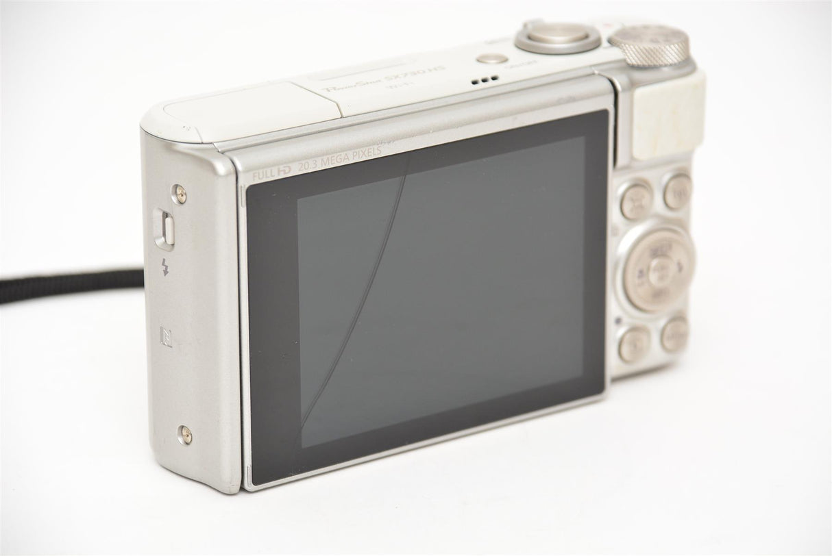 Used Canon PowerShot SX730 HS Compact Camera - Silver