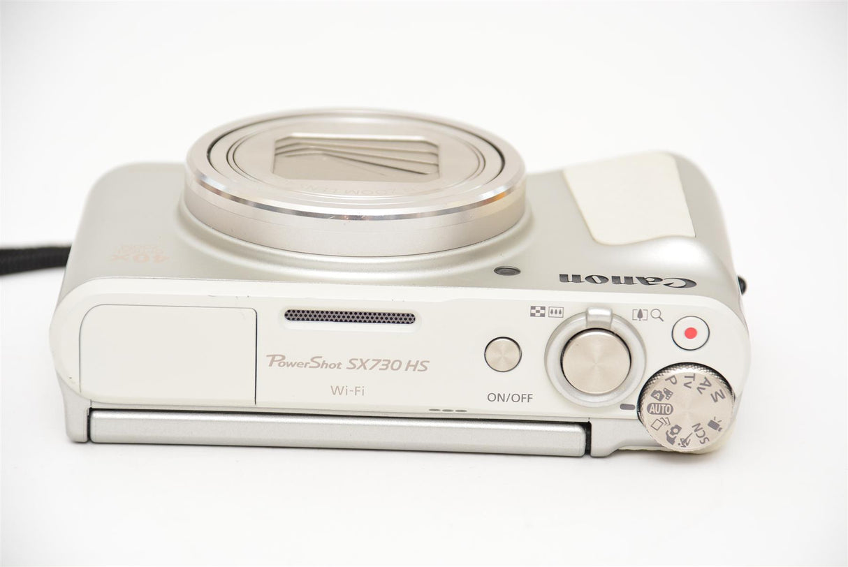 Used Canon PowerShot SX730 HS Compact Camera - Silver