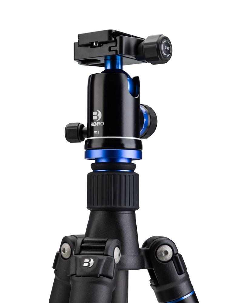 Benro Travel Angel Kit S2 Carbon Fibre 4 Sect V1 Head
