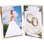 SixTrees Cambridge Silver Plated 5x7 Twin Folding Frame