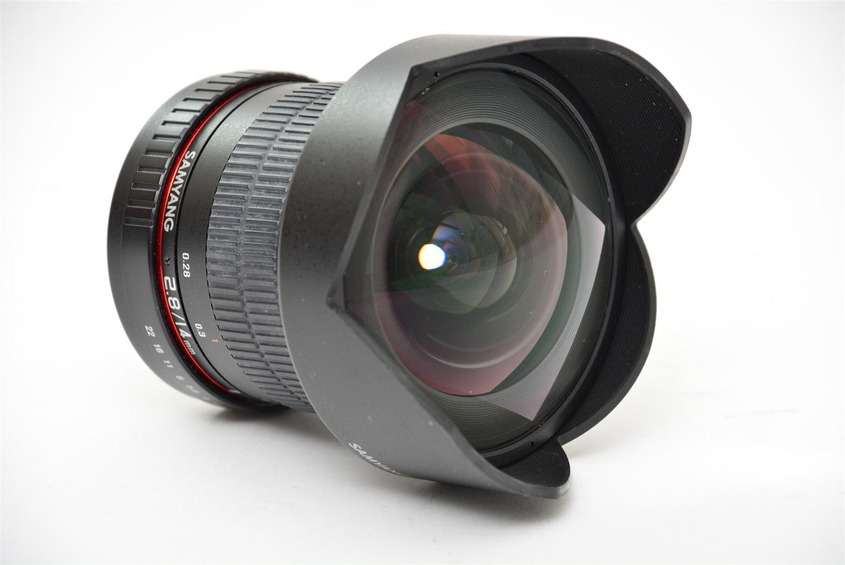 Used Samyang 14mm f/2.8 ED AS IF UMC Canon Fit Lens