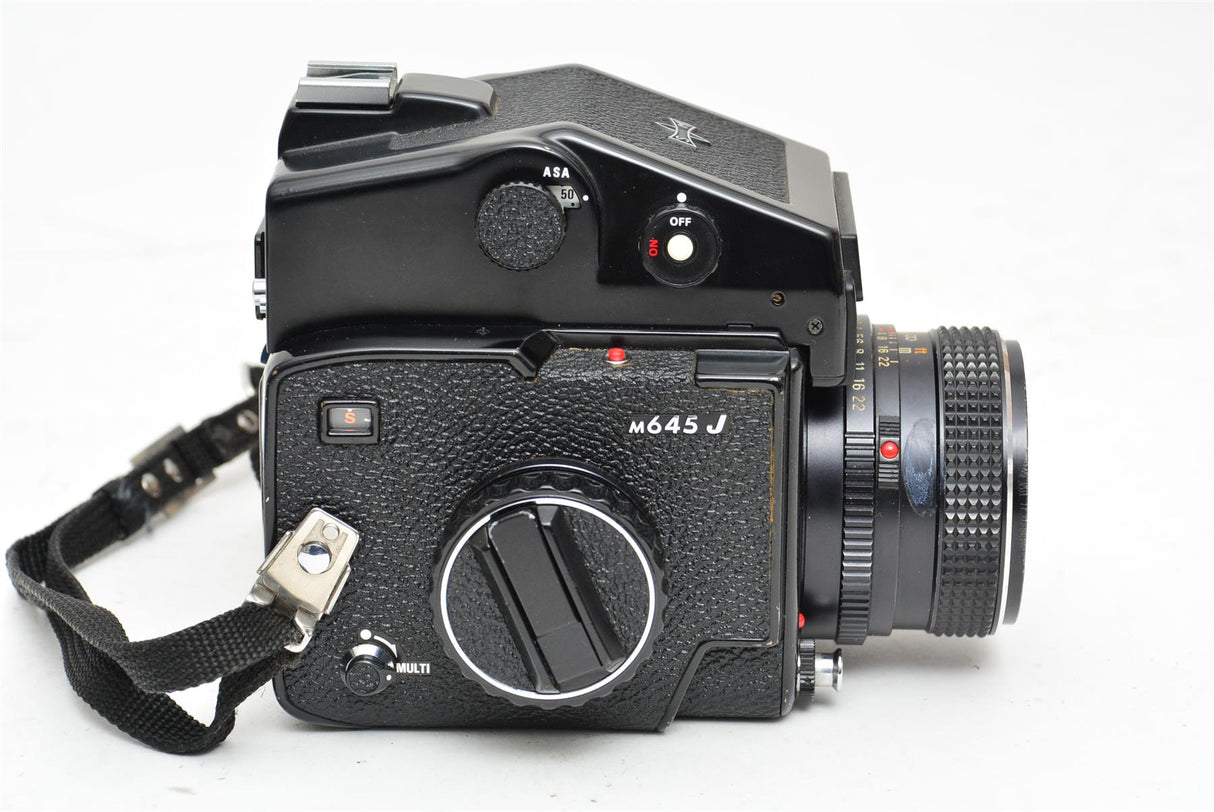 Used Mamiya 645J with 80mm Prism