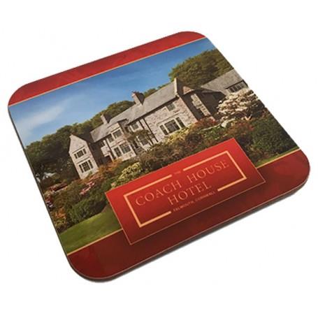 Personalised Coaster Square - 9x9cm - Set of 6