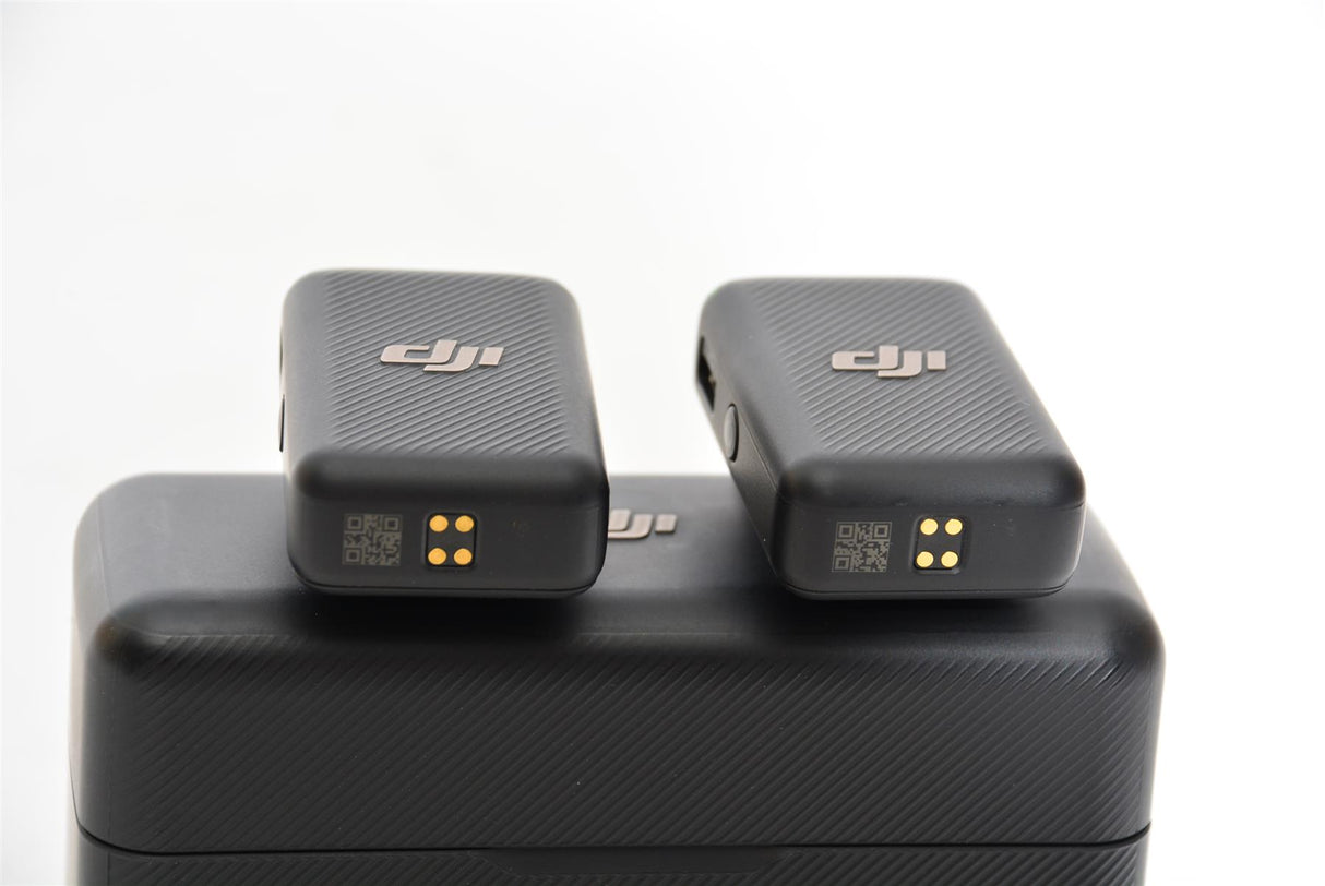 Used DJI Mic with 2 Transmitters and 1 Receiver + Charging Case