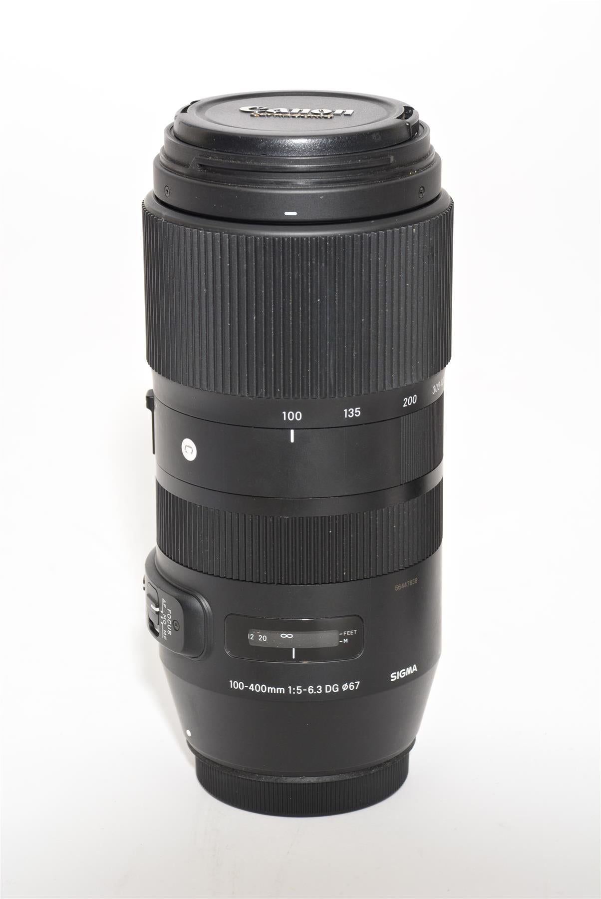 Used Sigma 100-400mm F5-6.3 DG Comtemporary Canon EF Mount