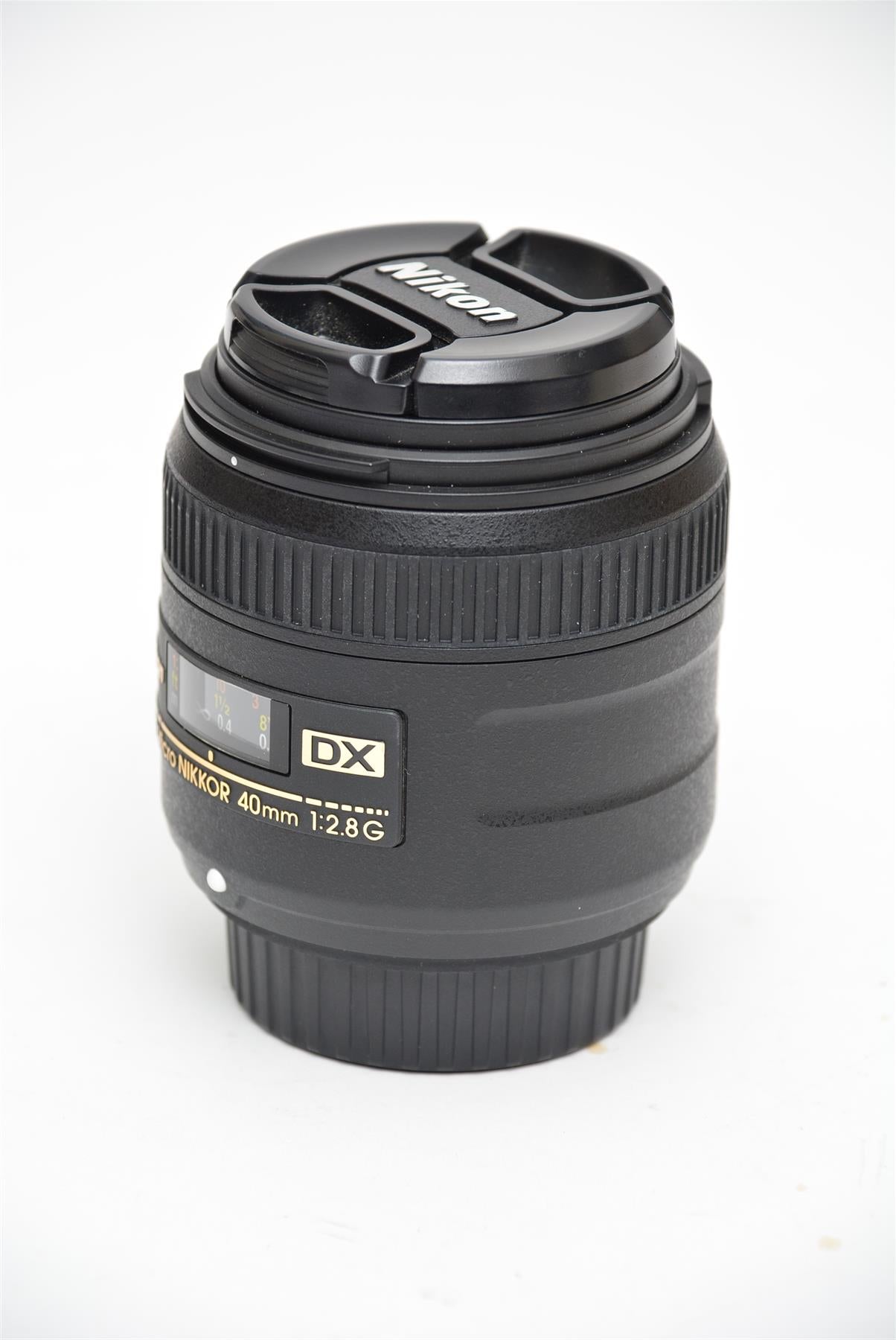 Used Nikon Nikkor AF-S DX 40mm f/2.8G Micro Lens