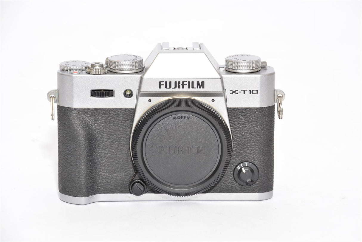 Used Fujifilm X-T10 Silver Argent Body
