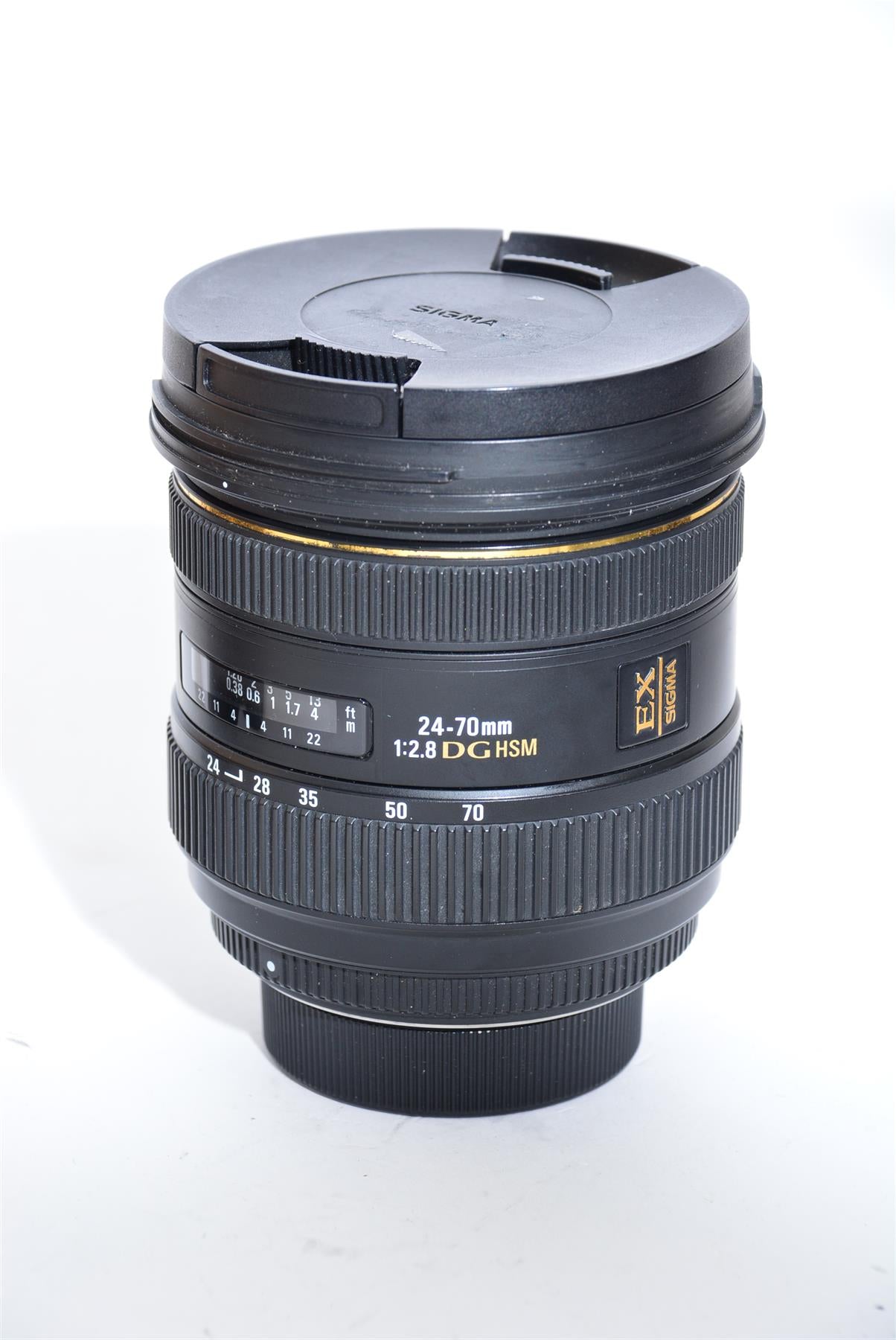 Used Sigma 24-70mm f/2.8 DG HSM EX Nikon Mount Lens
