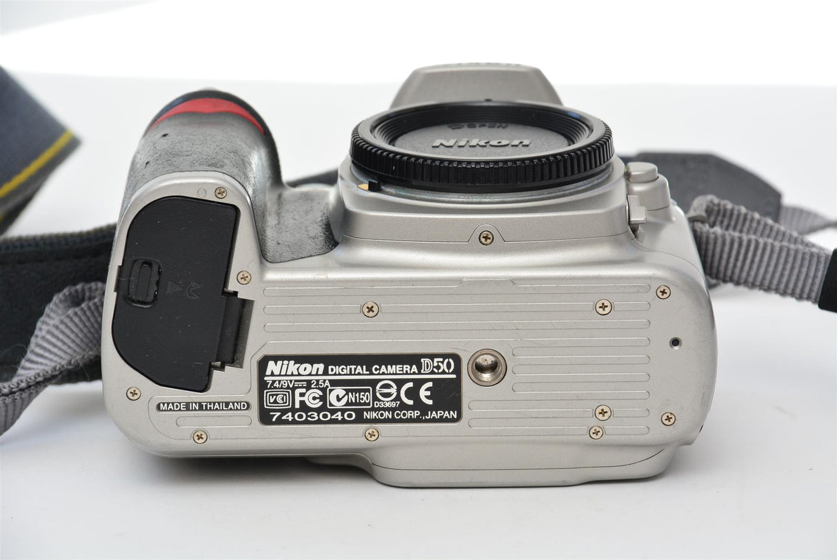 Used Nikon D50 DSLR Camera Body - Silver