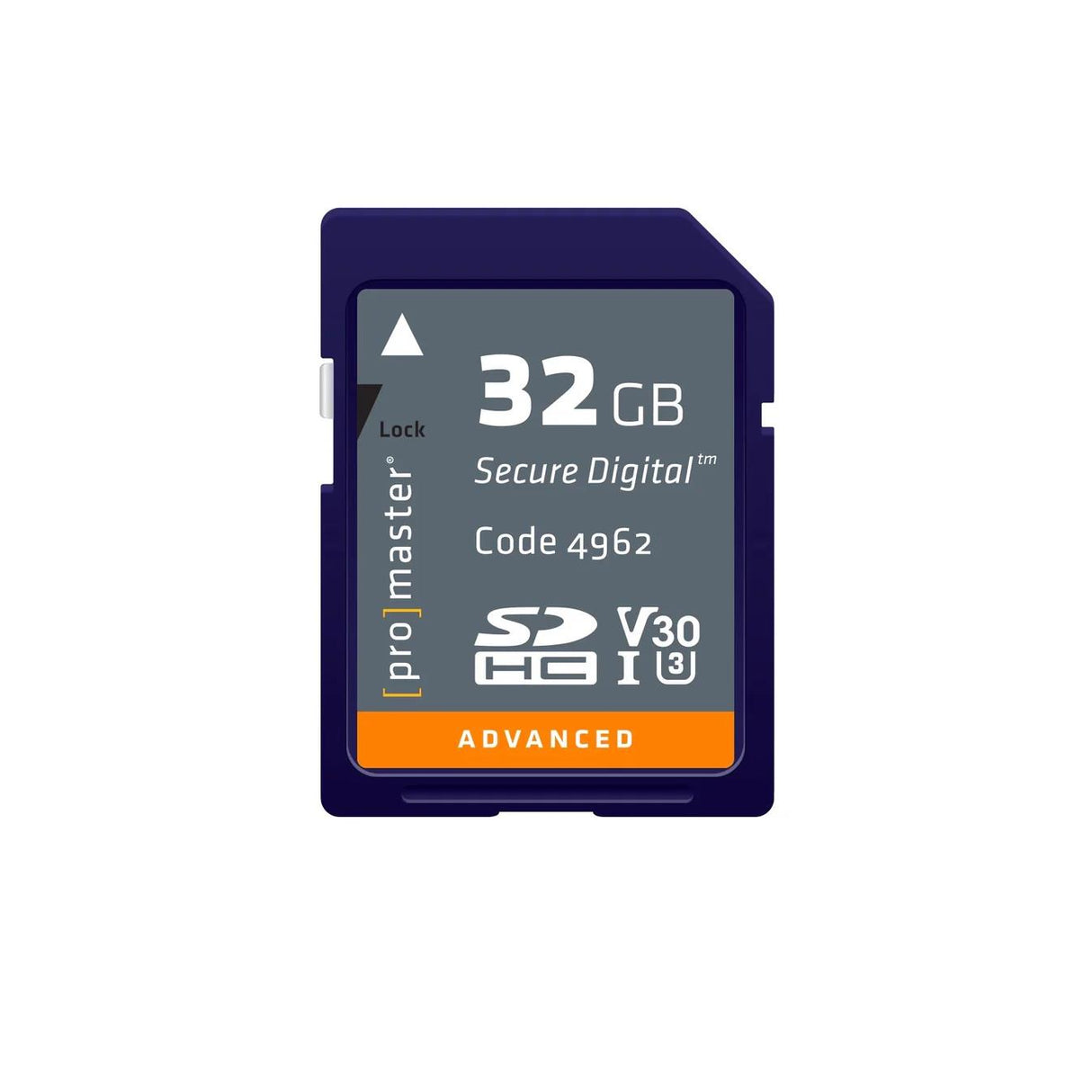 ProMaster Advanced 32GB SDHC V30 U3