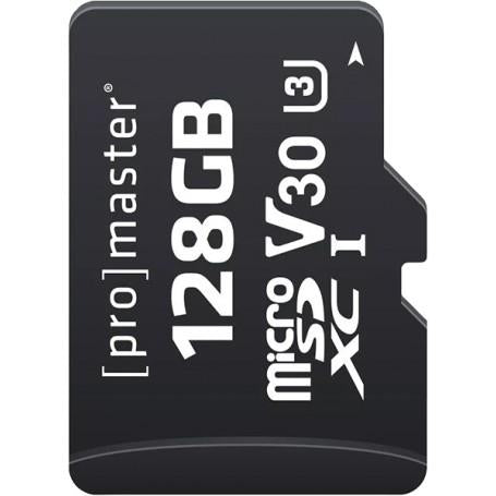 ProMaster Performance 128GB Micro SDXC V30+Adapter