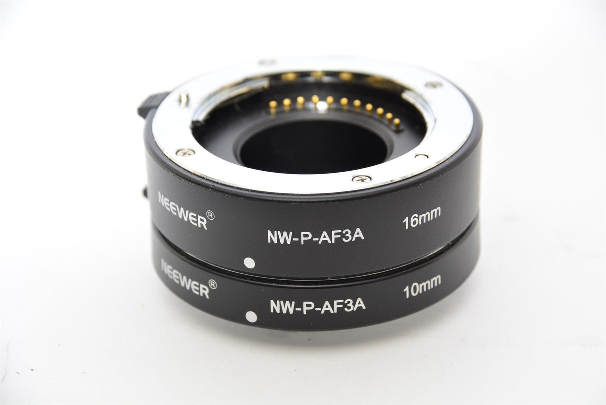 Used Neewer NW-P-AF3A 16mm + 10mm for Micro Four Thirds