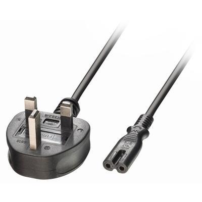 Lindy 2m UK 3 Pin Plug Mains Power Cable
