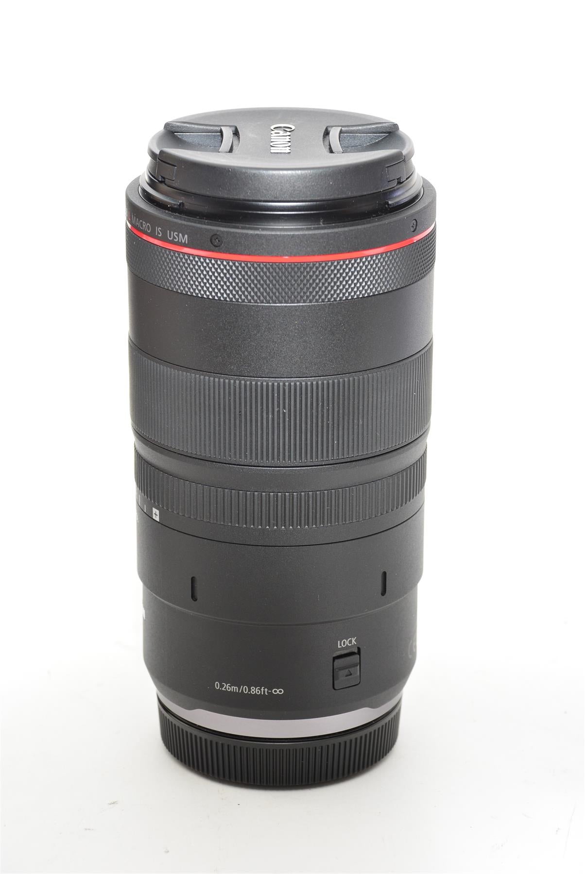 Used Canon RF 100mm f/2.8 L Macro IS USM Lens