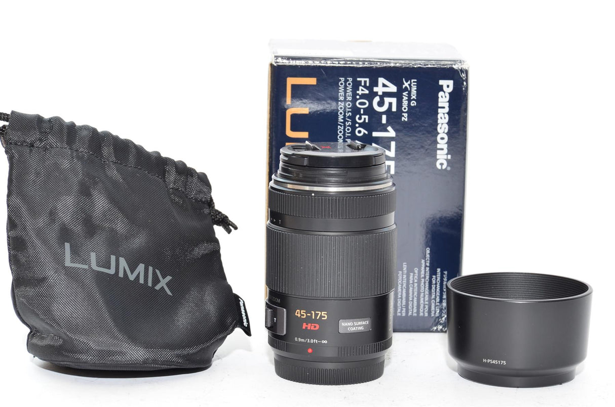 Used Panasonic Lumix G 45-175mm f/4-5.6 ASPH OIS Lens