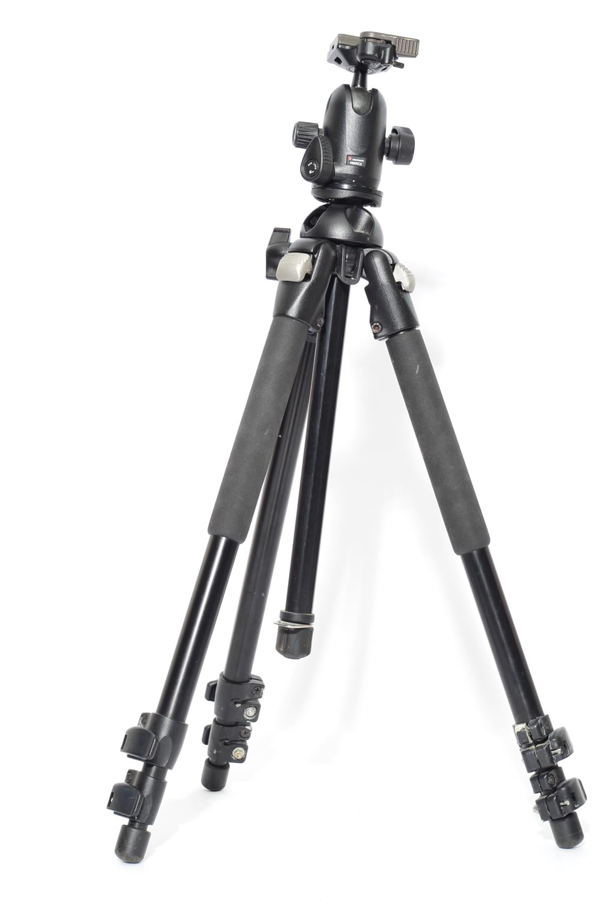 Used Manfrotto 190PROB Tripod With 498RC2 Tripod Head