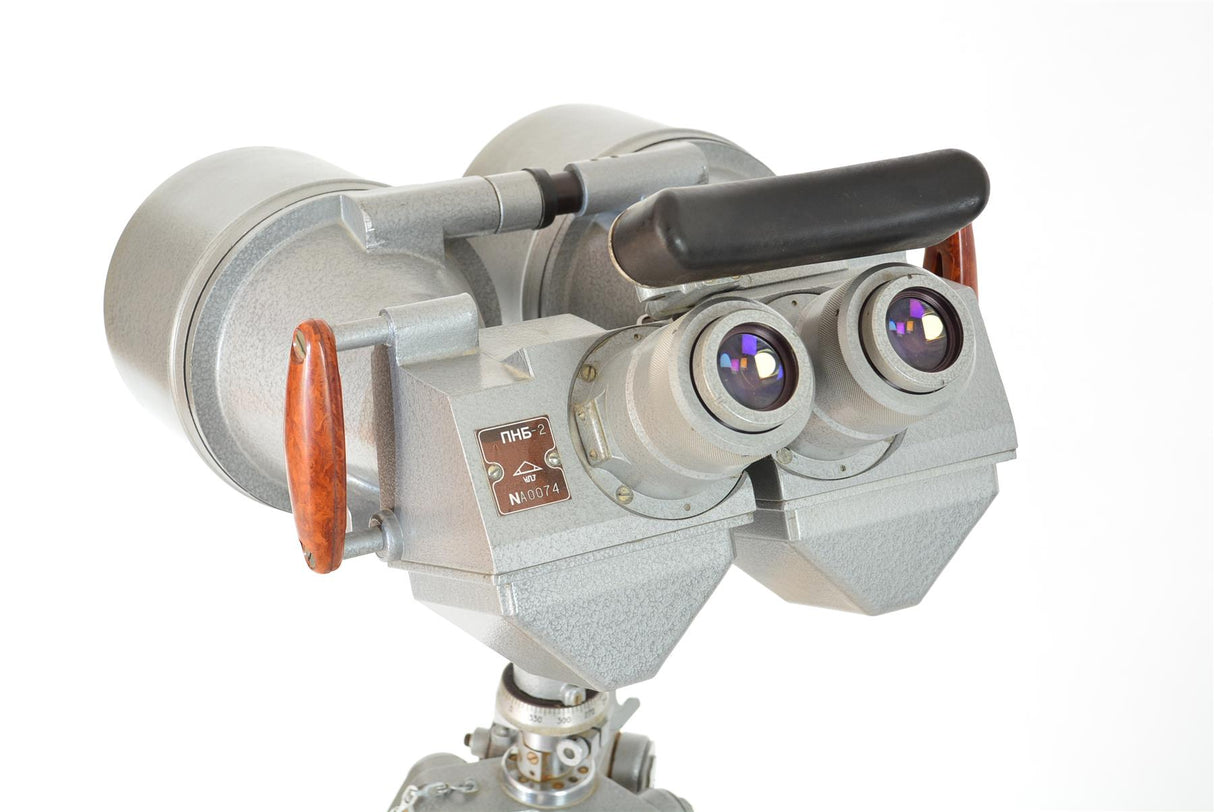 Used Russian 15x110mm PNB-2 Binoculars Plus Stand