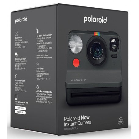 POLAROID NOW GEN II BLACK - BUNDLE KIT