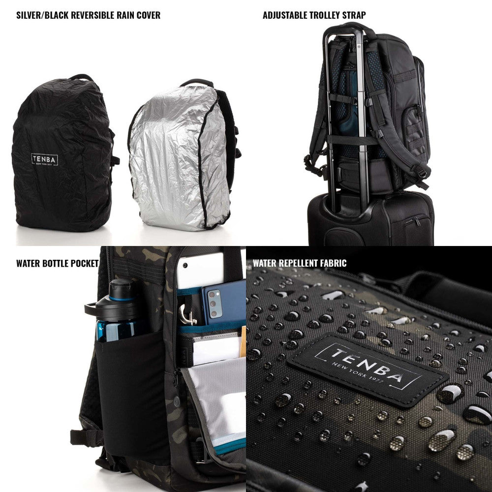 Tenba Axis v2 16L Backpack - MultiCam Black