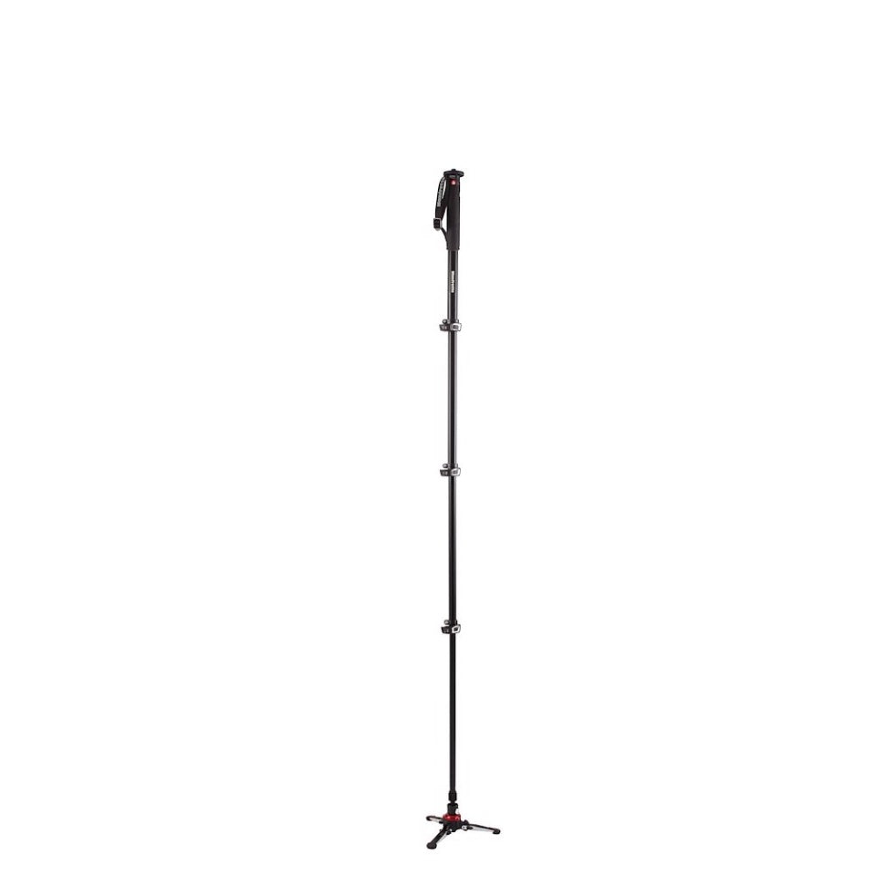 XPRO aluminium 4 section fluid video monopod, FLUIDTECH base