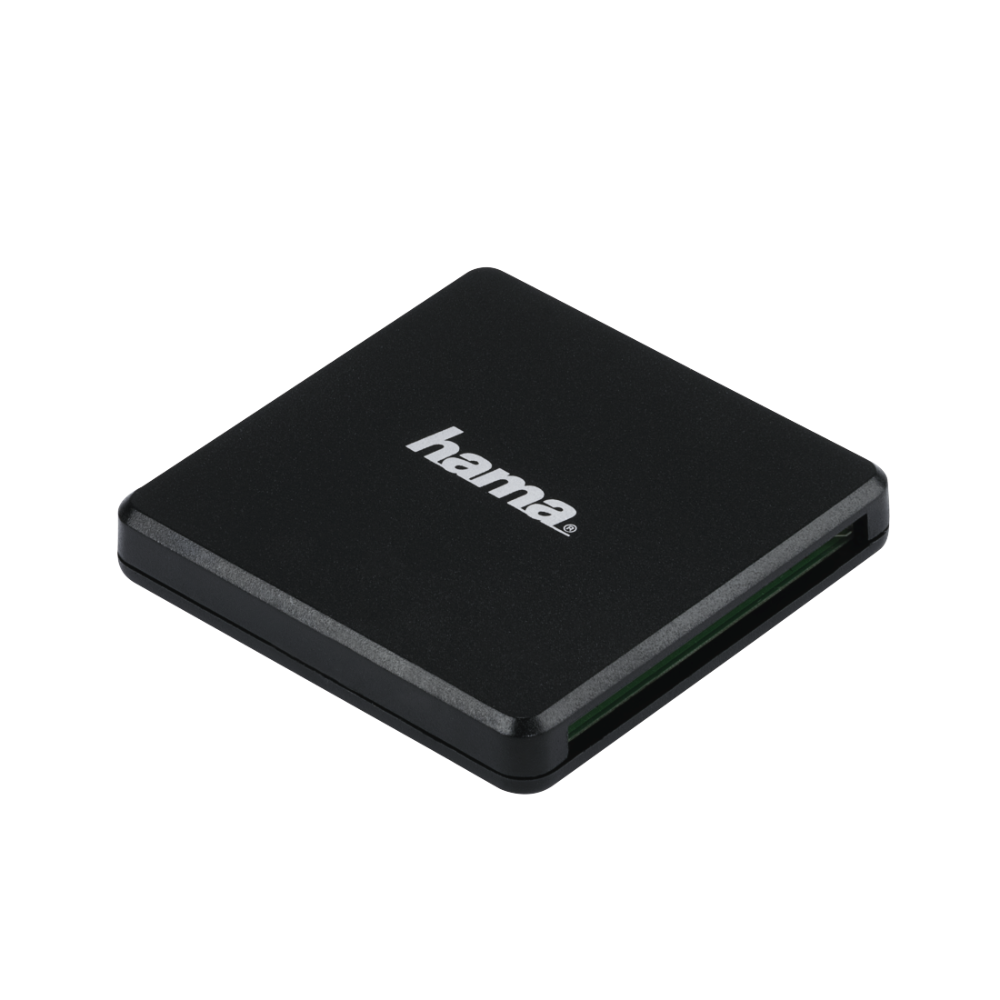 Hama USB 3.0 Multi-Card Reader, SD/microSD/CF, black