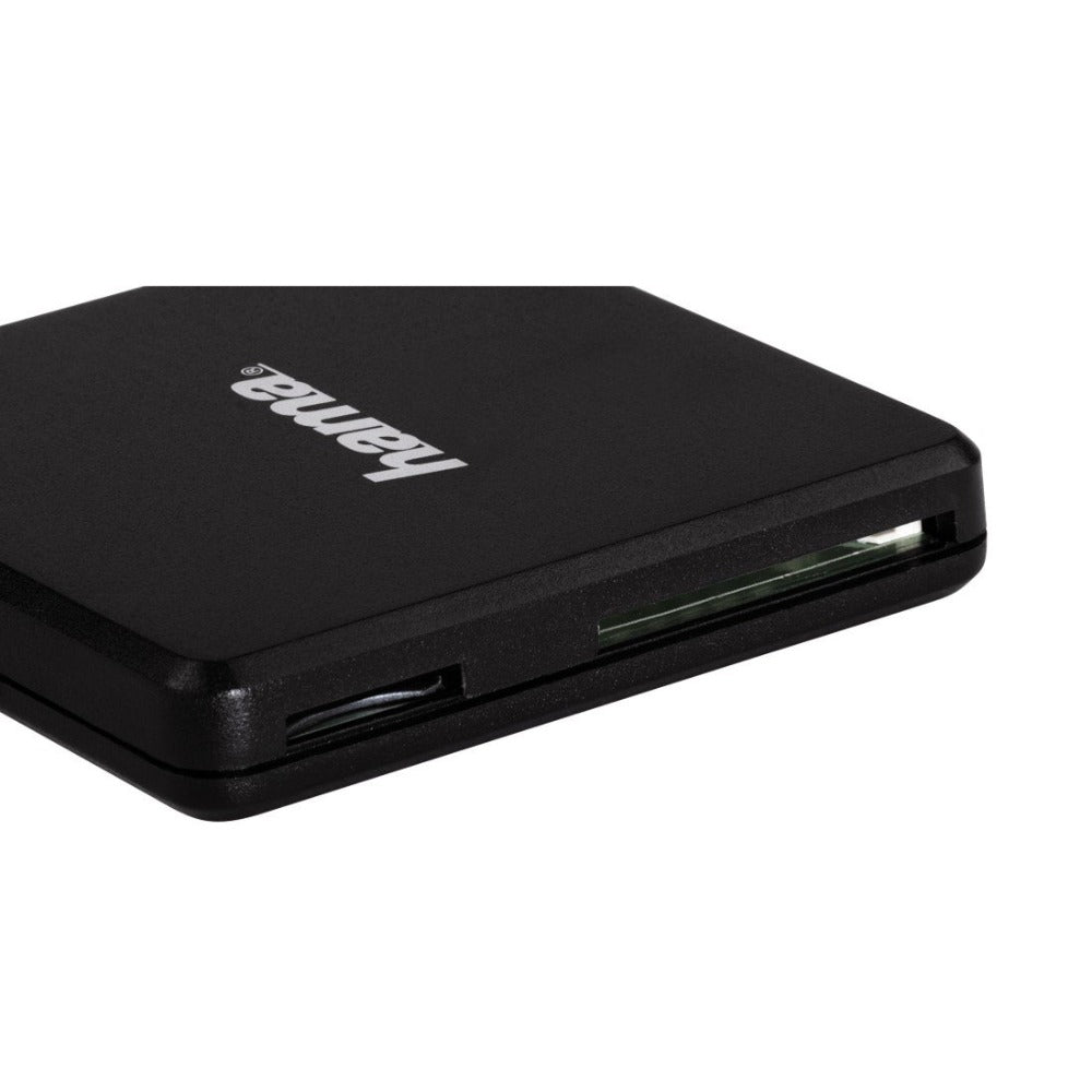 Hama USB 3.0 Multi-Card Reader, SD/microSD/CF, black