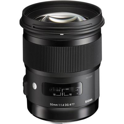 Sigma 50mm f1.4 Art DG HSM Lens - Canon EF Mount