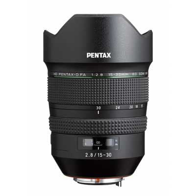 Pentax 15-30mm f2.8 FA HD ED SDM WR Lens