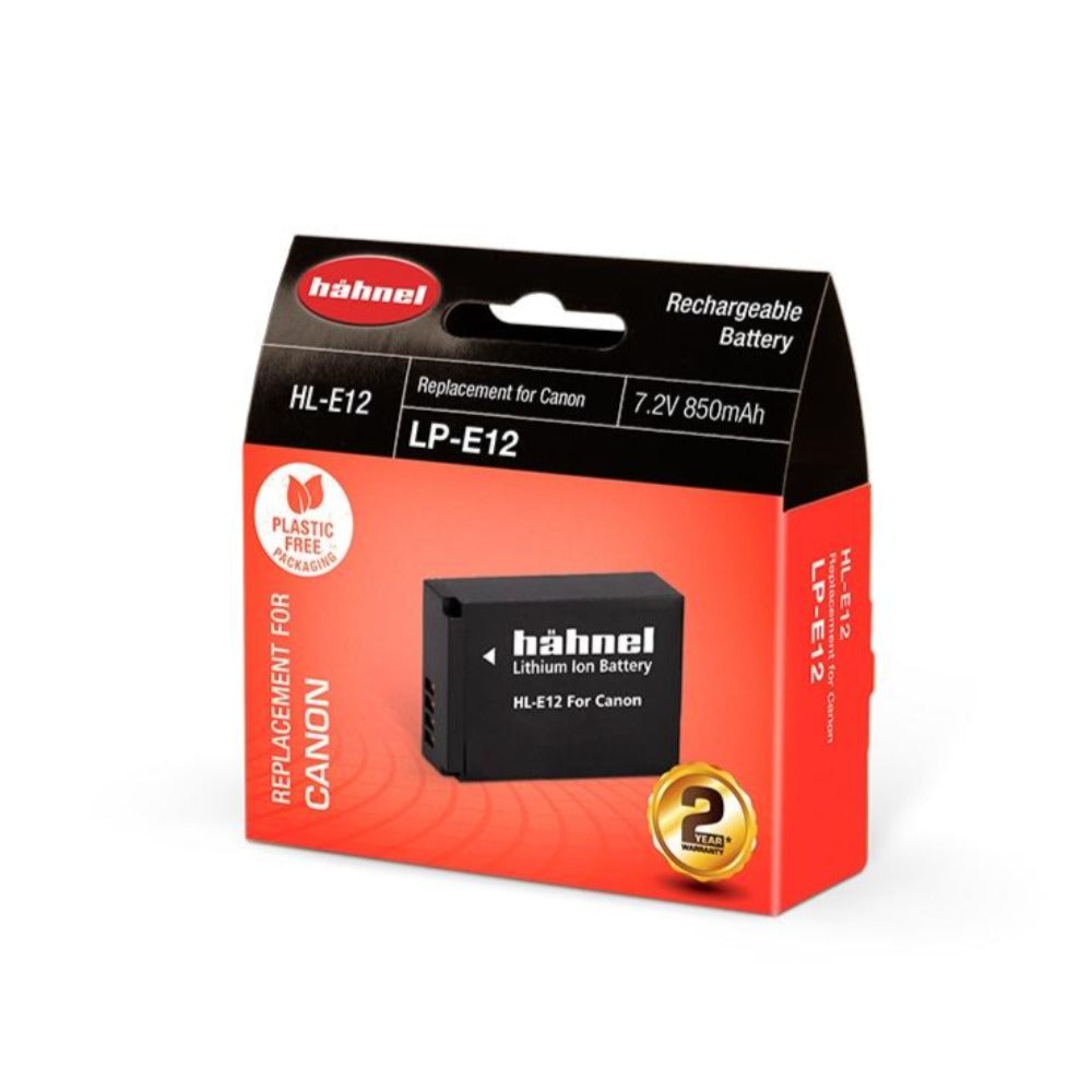 Hahnel HL-E12 7.2v 850mAh - Canon LP-E12 Replacement Battery