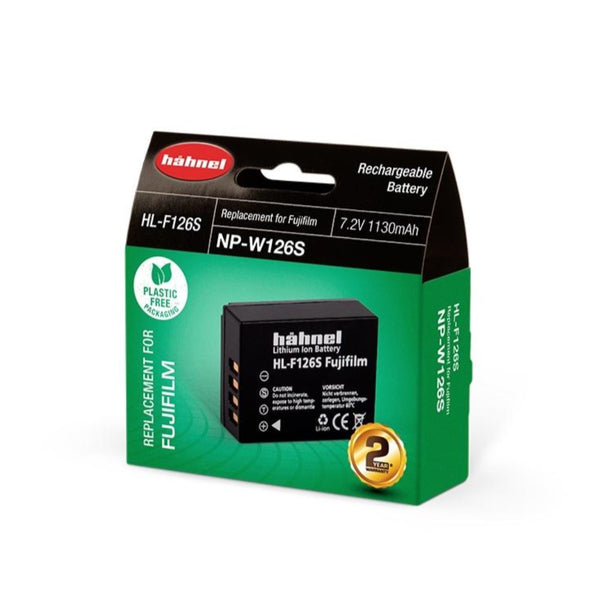 Hahnel HL-F126S 7.2v 1070mAh - Fujifilm NP-W126S Replacement Battery